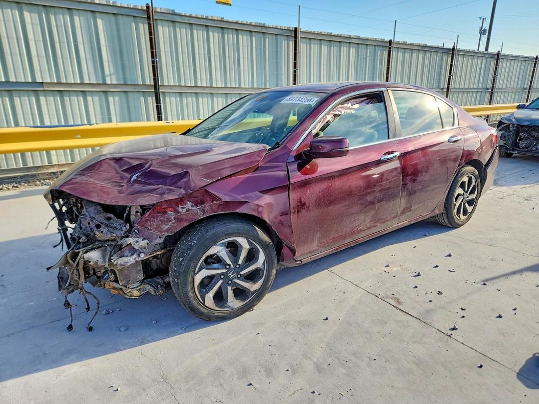 2016 HONDA ACCORD
