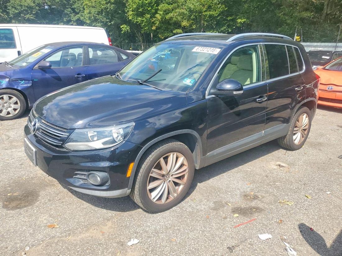2012 VOLKSWAGEN TIGUAN