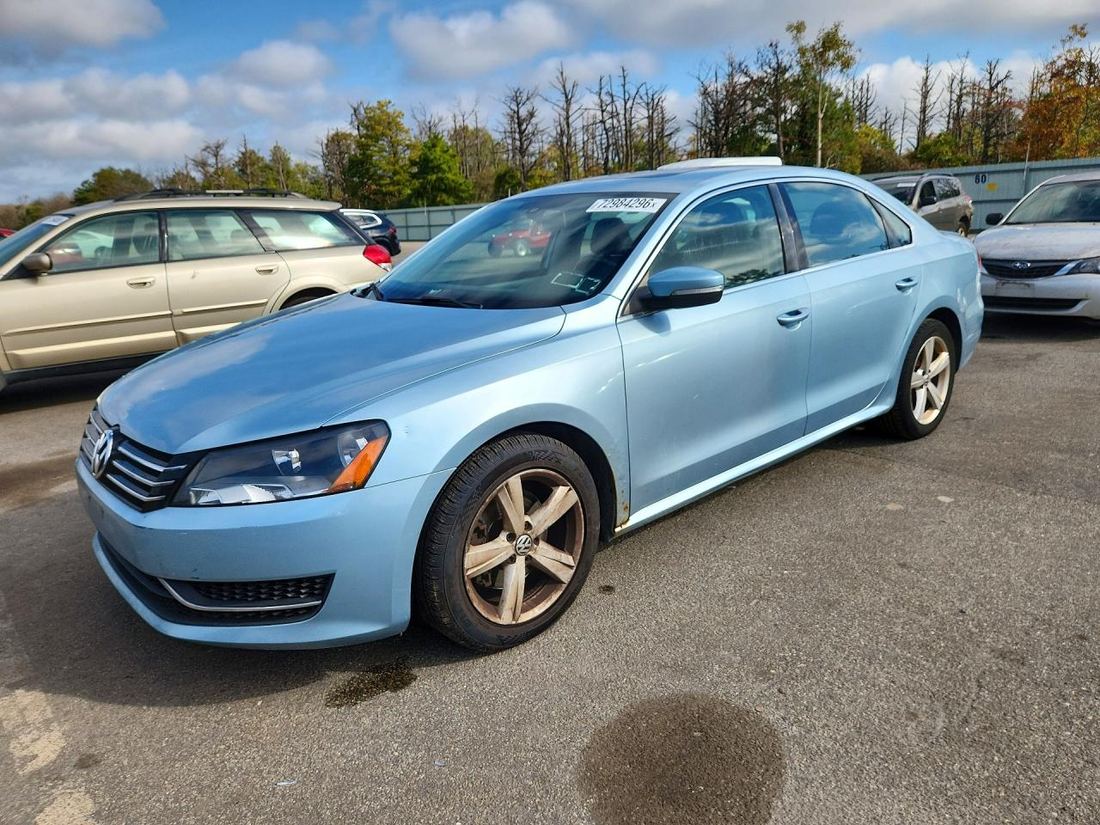 2013 VOLKSWAGEN PASSAT